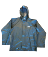 Viking Journeyman Jacket Mens Small Hooded Waterproof 4125J Green Oil Re... - $31.56 CAD