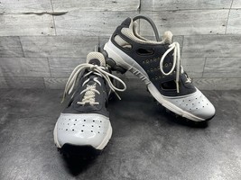 Adidas Golf Sneakers Women 7.5 Adiprene Climacool Traxion Shoe Black Whi... - $27.54