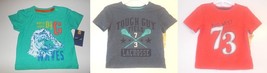 Cherokee Toddler Boys T-Shirts Various Shirts Sizes 3M, 18M and 4T NWT - $6.99
