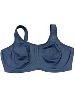 Wacoal Simone Sport 855170 Sports Bra Size 38DDD Blue Nylon/Spandex - $569.58 MXN