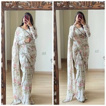 Ready to wear Saree, One minute Saree, Designer Saree, saree for women / girls I - £59.47 GBP