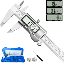Digital Caliper Tool, Stainless Steel Vernier Digital Micrometer with LC... - $25.65