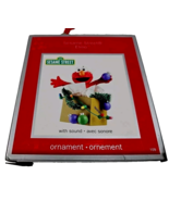 Carlton Heirloom Sesame Street Elmo With Sound Christmas Holiday Ornamen... - $310.50 MXN