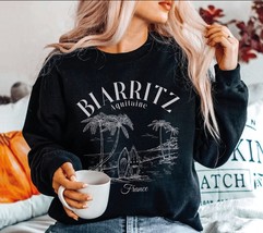 Biarritz Basque Country sweatshirt, Biarritz Soft and Comfortable Unisex... - £35.00 GBP