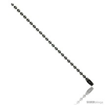 Length 16 - Stainless Steel Bead Ball Chain 2.5 mm thick available Neckl... - £7.88 GBP