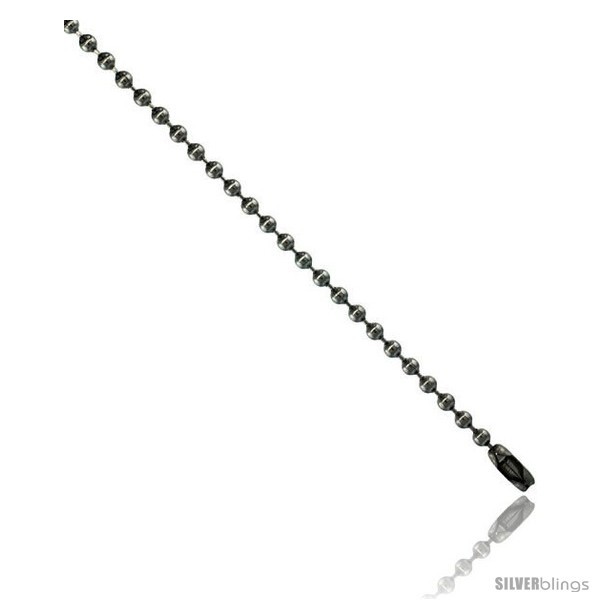 Primary image for Length 22 - Stainless Steel Bead Ball Chain 2.5 mm thick available Necklaces 