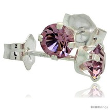 June Birthstone Alexandrite-Colored 4mm (0.25 Carat Each) Swarovski Crys... - $8.81
