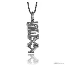 Sterling Silver SEXY Talking Pendant, 7/8 in Tall -Style  - $33.20