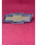 VTG Emblem Logo Bowtie Gold Black Metal PT330630 PT3970783 Chevy - £23.35 GBP