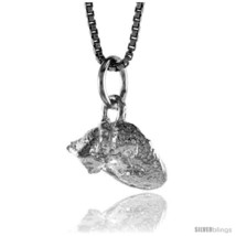 Sterling Silver Teeny Cat Pendant, 3/8  - £28.76 GBP