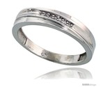 10k white gold mens diamond wedding band 3 16 in wide style 10w104mb thumb155 crop