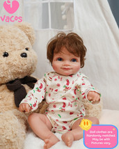 VACOS 20&quot; Realistic Reborn Baby Dolls Vinyl Silicone Lifelike Newborn Doll Gift - £45.11 GBP