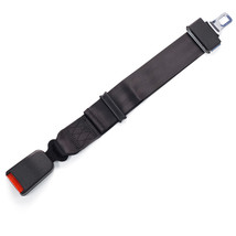 Seat Belt Extender: Adjustable Black, 7/8" Tongue Width - E4 Safe - $19.98