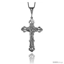 Sterling Silver Crucifix Pendant, 2  - £64.35 GBP
