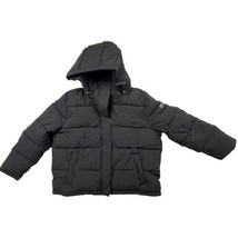 Calvin Klein Women&#39;s Modern Fit Water Resistant Hooded Puffer Jacket Bla... - £22.84 GBP