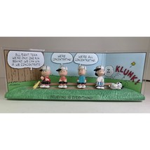 Hallmark Peanuts Gallery The Winning Team Baseball Figurine Snoopy 2000 LE - $24.99