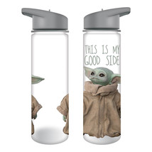 Star Wars Good Side Baby Yoda Mandalorian Tritan Water Bottle - £22.01 GBP