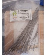 30 Pack Wire Cable Keychain Rings - 3 Most Useful Sizes - Stainless Stee... - $14.85