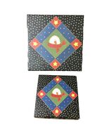 Set Of 2 Christmas Gift Storage Box’s Nesting Compartment Tray Snowman B... - $23.36