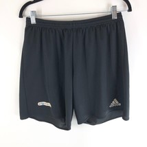 Adidas Men Parma 16 Shorts Standard Climalite Drawstring Black L - £10.06 GBP