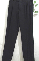 Dolce & Gabbana Mens Black Wool  Dress Italian Pants Size XL 38 Good Condition - $56.86