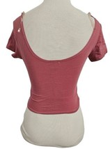 Bozzolo Sexy Top Women&#39;s Stretchy Nude Pink Color Size S - £7.16 GBP