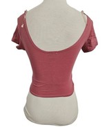 Bozzolo Sexy Top Women&#39;s Stretchy Nude Pink Color Size S - £7.13 GBP