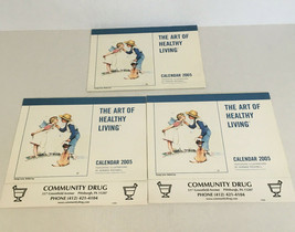  2005 wall calendar lot community drug Pittsburgh Norman Rockwell illust... - $19.75