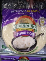 3X Guerrero Fresqui Ricas Flour Tortillas 3 Packs 16 Tortillas Ea. Priority Ship - $24.18