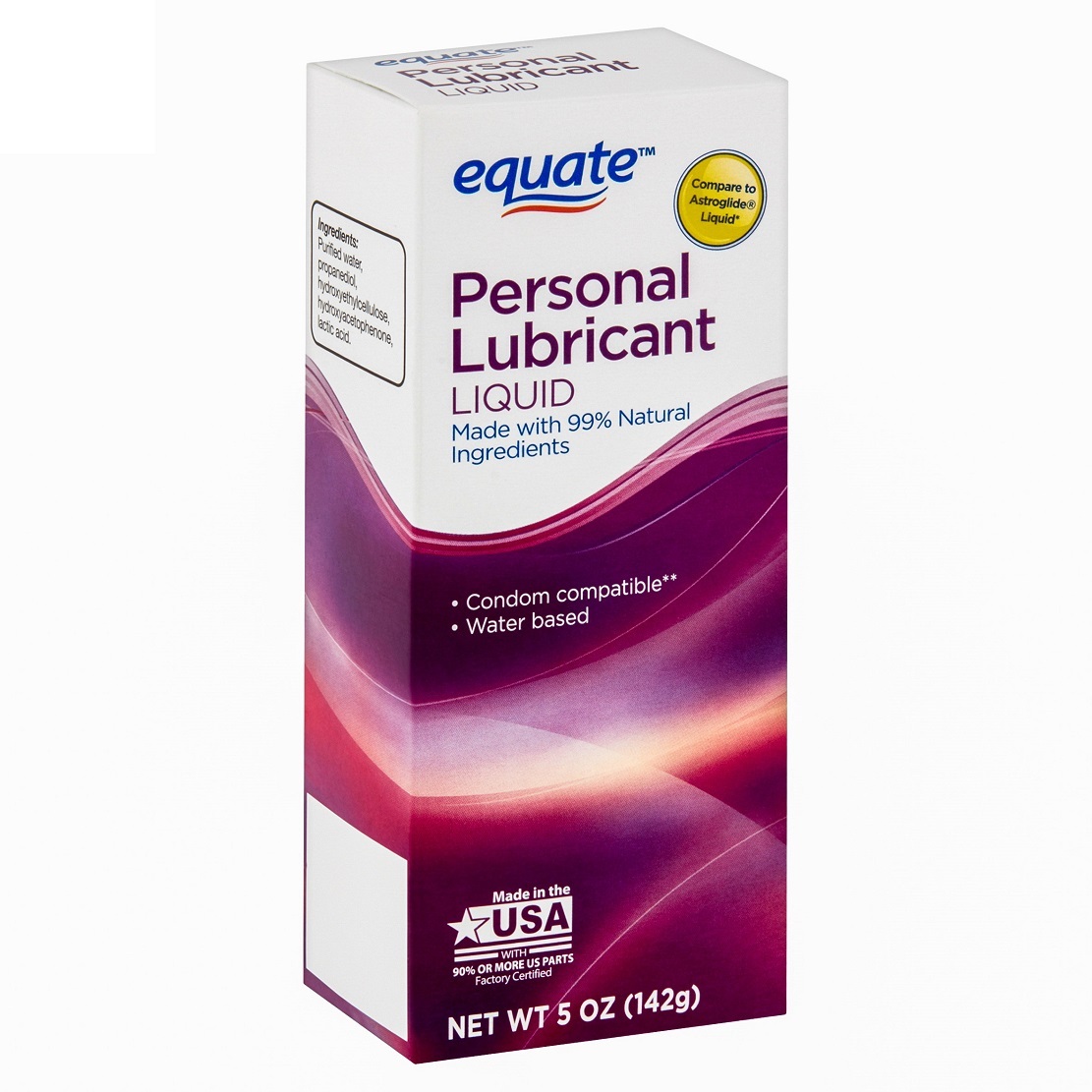Equate Liquid Natural Personal Lubricant 5 oz - £14.46 GBP
