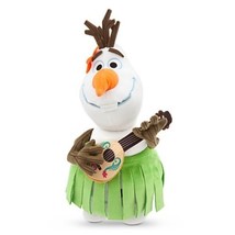 Disney Store Hawaiian Olaf Snowman Aloha 13&quot; Plush - £15.97 GBP