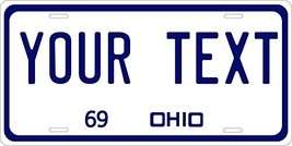 Ohio 1969 Personalized Tag Vehicle Car Auto License Plate - £13.17 GBP