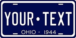 Ohio 1944 Personalized Tag Vehicle Car Auto License Plate - £13.09 GBP