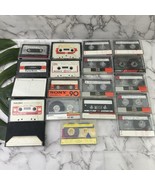 Vintage 80s 90s Cassette Tape Lot of 19 Sold As Blank TDK Sony BASF Dyna... - €25,41 EUR