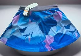 NWT CALLAWAY Royal Blue Abstract Gradient Golf Tennis Knit Skort S M L XL image 4
