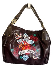 NWT Gothic Purse Punk Steampunk Purse Shoulder Bag Graphics Lg Tote Bike... - $44.00