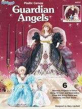 Plastic Canvas Inspirational Guardian Angels Sisters &amp; Children Floss Pa... - $13.99