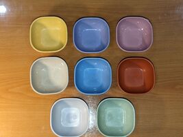 8 Pack Wheat Straw Small Bowls, 4.5 OZ  Soy Sauce Dish, Unbreakable Dessert - $13.86