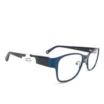 Nine West NW1050 5017 Eyeglasses Frames Black Blue Square Full Rim 50-17-135 - £36.40 GBP