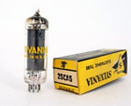 By Tecknoservice Antique Radio Valve 25CA5 Various New and Used Brands - £6.59 GBP