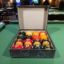 Aramith Belgian Billiard Pool Balls 2 1/4" Made in Belgium Original Box ... - $102.49