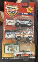 Matchbox Across America 3 Pack Canada Montana Florida Toys R Us Exclusive 50th - £9.84 GBP