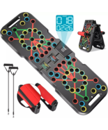 Tabla de flexiones, barra de flexiones plegable multifunción portátil 32... - €43,72 EUR