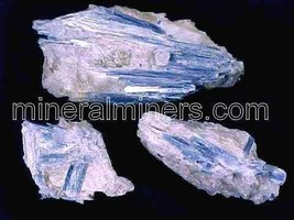 Blue Kyanite in Quartz, Natural Blue Kyanite, Blue Kyanite Blades in Qua... - $10.20+