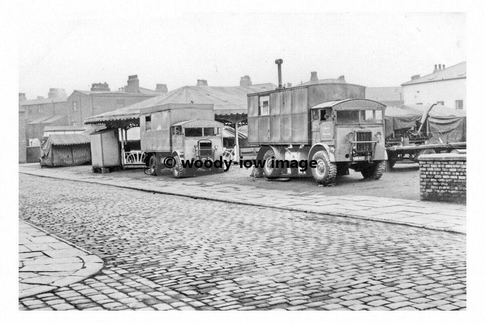 rp17712 - Fun Fair at Warwick St Butler St Hulme Manchester 1953  print 6x4 - $2.80