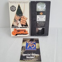 VTG A Clockwork Orange VHS 1971  WB Stanley Kubrick 1991 Release Warner Brothers - £13.73 GBP