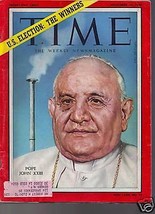 Time Magazine Pope John XXIII November 10, 1958 - £15.64 GBP