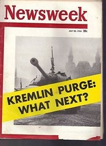Newsweek: Kremlin Purge What Next?  July 20, 1953 - £15.62 GBP