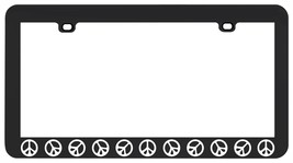 Peace Hippie Love Assorted License Plate Frame Holder - £5.56 GBP