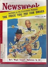 Newsweek: Ike&#39;s Diplomacy by Jet December 7, 1959 - £11.62 GBP